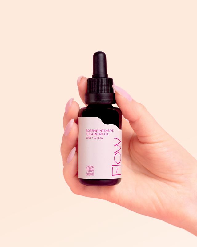 ROSEHIP INTENSIVE TREATMENT OIL – hoitoöljy herkälle ja haasteelliselle iholle 30 ml