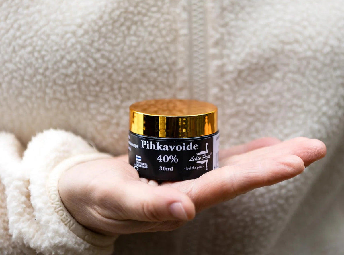 LehtoPeat Pihkavoide 40 % – vahva kotimainen kuusenpihkavoide 30 ml