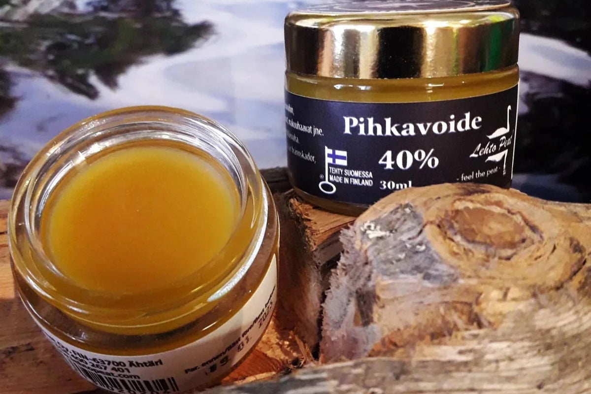 LehtoPeat Pihkavoide 40 % – vahva kotimainen kuusenpihkavoide 30 ml