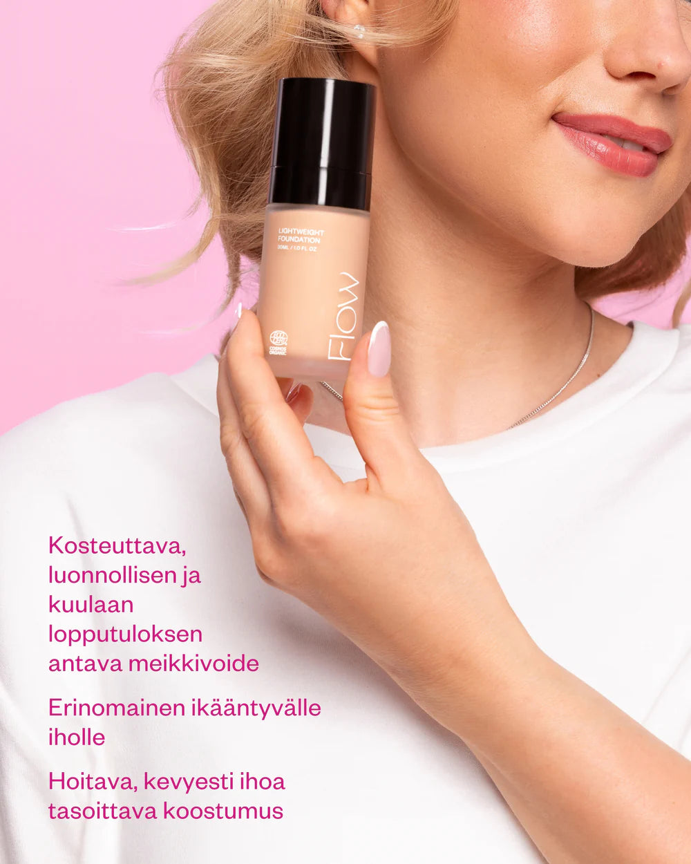 LIGHTWEIGHT FOUNDATION – Light Coverage & Glow 30 ml