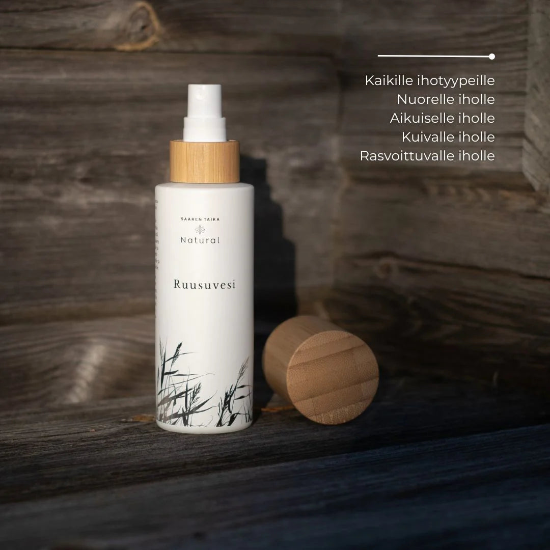 RUUSU KASVOVESI - Saaren Taika Natural 100 ml