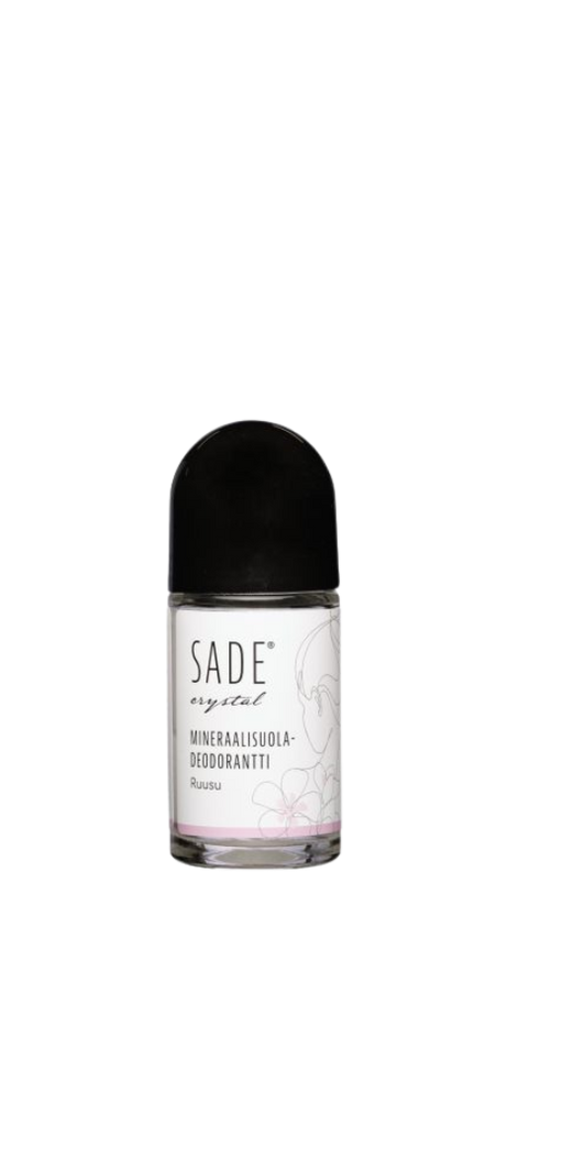 SADE CRYSTAL ROLL-ON mineraalisuola Ruusu 50 ml
